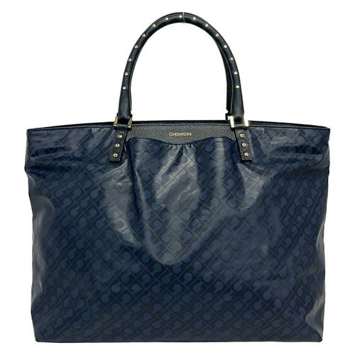 Gherardini navy pvc leather - gherardini,