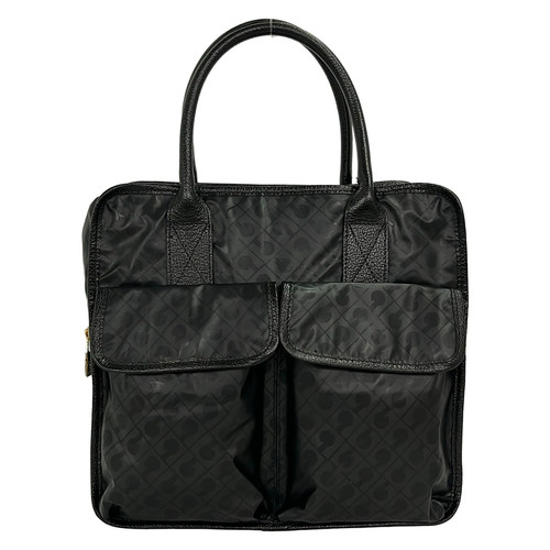 Gherardini black pvc leather - black,