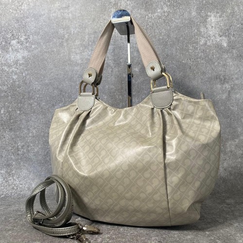 Gherardini beige nylon tote - beige,